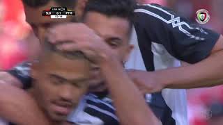 Goal  Golo Bruno Tabata Benfica 01 Portimonense Liga 1819 32 [upl. by Urba]