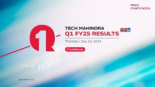 Tech Mahindra Q1 FY25 Results [upl. by Nirtiak]