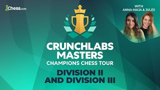 CCT CrunchLabs Masters  Div II amp Div III  Hosted by AnnaMaja amp JulesGambit [upl. by Assirk]