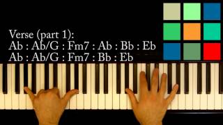 How To Play quotSomebody To Lovequot Piano Tutorial Queen [upl. by Neeka]