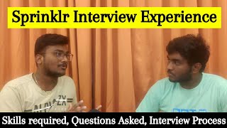 My Sprinklr Interview Experience  Product Implementation Consultant Role sprinklr unifiedcxm [upl. by Bates]