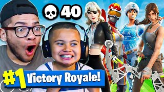 KAYLEN SOLO SQUAD WORLD RECORD KILLS IN OG FORTNITE [upl. by Phail]