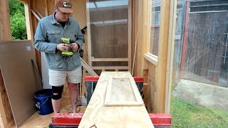 Making Windows amp Doors from Plexiglass for the Tiny Tiny House [upl. by Frannie]