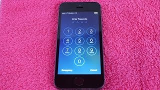 How To Remove Forgotten PASSCODE iPhone 5S amp 5C  iPad Mini iOS  Bypass Password  Unlock Tutorial [upl. by Kathe]