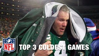 Top 3 Coldest Games in NFL History [upl. by Prospero]