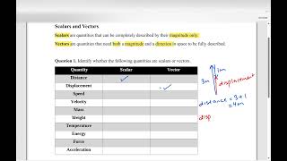 Scalars and Vectors [upl. by Leilah912]