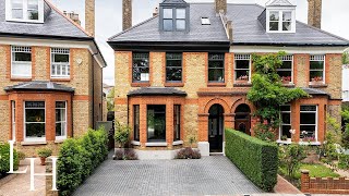 Inside a Fully Renovated £3250000 London Home with Stunning Interiors ✨ [upl. by Ecnarretal303]