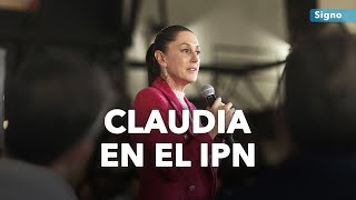 🔴 EN VIVO Claudia Sheinbaum Encuentro con la Comunidad del IPN [upl. by Goldner]