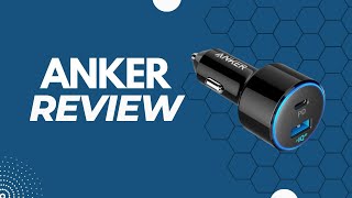 Review Anker USB C Car Charger 495W PowerDrive Speed 2 Adapter with One 30W PD Port [upl. by Edya]