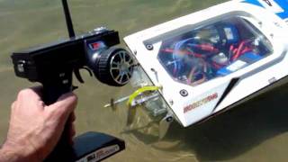 RC FE Brushless Boat Water Cooling pump [upl. by Klayman]