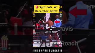 🚨 Gervonta Davis vs Lamont Roach Fight Announced for December 14th 🔥 Fight Preview amp Predictions [upl. by Troyes116]