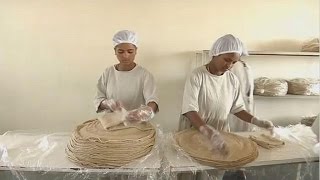 Ethiopians engage in exportation of staple food Injera [upl. by Ainnos]