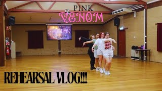 KPOP DANCE COVER AUSTRALIA REHEARSAL VLOG 2 BLACK PINK  PINK VENOM ✨STELL4R✨ [upl. by Rudelson]