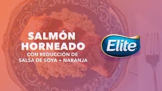 Recetas Elite  Salmón horneado [upl. by Ztirf24]