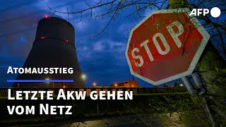 Ära der Atomkraft in Deutschland endet  AFP [upl. by Kriste]