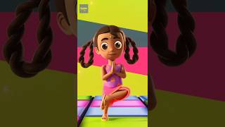 Kaboochi Dance Song Dance Challenge Kids Music Hindi Cartoon preschool music trending shorts [upl. by Gord]