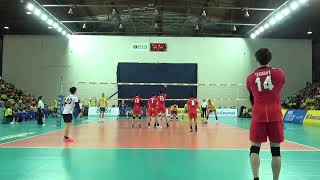 Volleyball Japan vs Brazil  Friendly Match Highlights Court View [upl. by Bouchier]