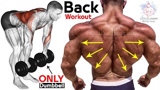 🔴 Exercise Back Workouts Dumbbells Row Only [upl. by Nereen]