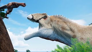 Dinossauro  Acrocantossauro da Montanha Nova Skin O Carnotauro se Jogou  The Isle 🦕 [upl. by Perren198]