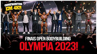 FINAIS OPEN BODYBUILDING OLYMPIA 2023  confrontos em 4K [upl. by Aisena]