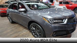 2020 Acura MDX Elite  Exterior and Interior Walk Around [upl. by Bennie]