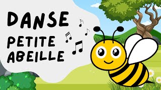 Danse Danse petite abeille 🐝  Chanson pour enfants  comptines pour bébés avec paroles [upl. by Henden]