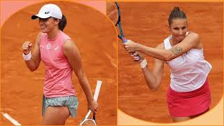 Swiatek vs Pliskova Live  Stuttgart Open 2023 Quarter Final  Iga Swiatek vs Karolina Pliskova [upl. by Malchy]