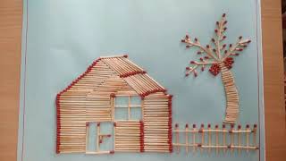 Matchstick house [upl. by Rosetta448]