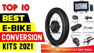 Top 10 Best Ebike Conversion Kit 2021 [upl. by Nwahsad]