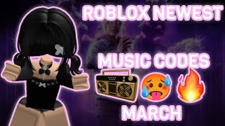 Roblox Music CodesIDs March 2024 WORKING ROBLOX ID [upl. by Hayyifas961]