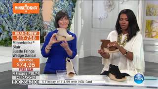 HSN  Minnetonka Moccasins 02252017  02 AM [upl. by Aytac82]