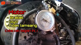 Penyebab motor injeksi brebet loyo digas mati [upl. by Fezoj]