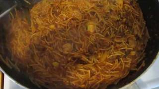 Virginias Vegetarian  Sopa Seca de Fideo [upl. by Brunhild911]