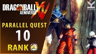 Dragon Ball Xenoverse  Parallel Quest 10  Rank Z [upl. by Ardnua]