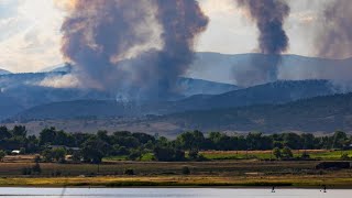 Colorado wildfire latest One person killed in Stone Canyon Fire [upl. by Hoxsie]