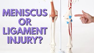 How to Tell if Knee Pain is Meniscus or Ligament Injury [upl. by Xylon]