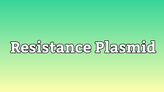 Resistance Plasmid  RPlasmid  Functions of Resistance Plasmid  Type of Plasmid  UrduHindi [upl. by Porty]