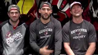 Paul Bissonnette Keith Yandle and Shane Doan with Super Bowl 48 Analysis funny video [upl. by Elleon]