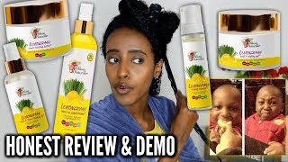 NEW Alikay Naturals Lemongrass Style Collection HONEST REVIEW amp DEMO  Lydia Tefera [upl. by Boyes]