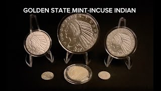 INCUSE INDIAN COLLECTION by GOLDEN STATE MINT silver silverbullion goldenstatemint incuseindian [upl. by Farmelo]