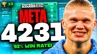 New META 4231 FM24 Tactics  Best FM24 Tactics For PC Console And Mobile [upl. by Notfilc]