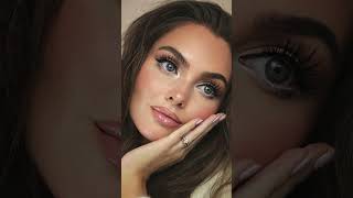 How to DOE EYES makeup tutorial🦌🎀🤍 [upl. by Sabanrab696]