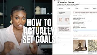 HOW TO SET YOUR 2024 GOALS AND SMASH THEM IN 12 WEEKS TO REINVENT YOURSELF [upl. by Ecar521]