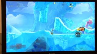 GC 2011 Rayman Origins  4 Players CoOp Gameplay Pt1 No Sound TRUE1080P QUALITY [upl. by Aitnom736]