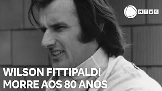 Expiloto de Fórmula 1 Wilson Fittipaldi morre aos 80 anos [upl. by Lancey]