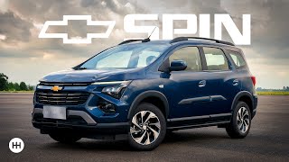 Chevrolet Spin AINDA É BOA OPÇÃO de 7 lugares TESTE CONSUMO ESPAÇO [upl. by Lladnarc]