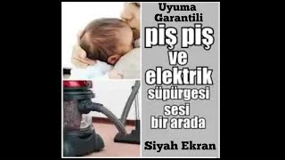 Piş Piş Sesi Ve Elektrikli Süpürge Sesi Birlikte 10 SAAT UYUMA GARANTİLİ Aralarda REKLAM YOK ACİLLL [upl. by Akimat786]