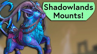 Shadowlands Mounts New Mount Models from the Shadowlands Alpha [upl. by Lebana]