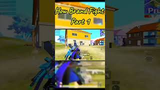 How Brand  Fight Part 1  pubgmobile contentcreator esports howbrand 1vs4 gameplay gaming [upl. by Ecurb]