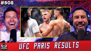 UFC Paris results  WEIGHING IN 508 [upl. by Oijres]